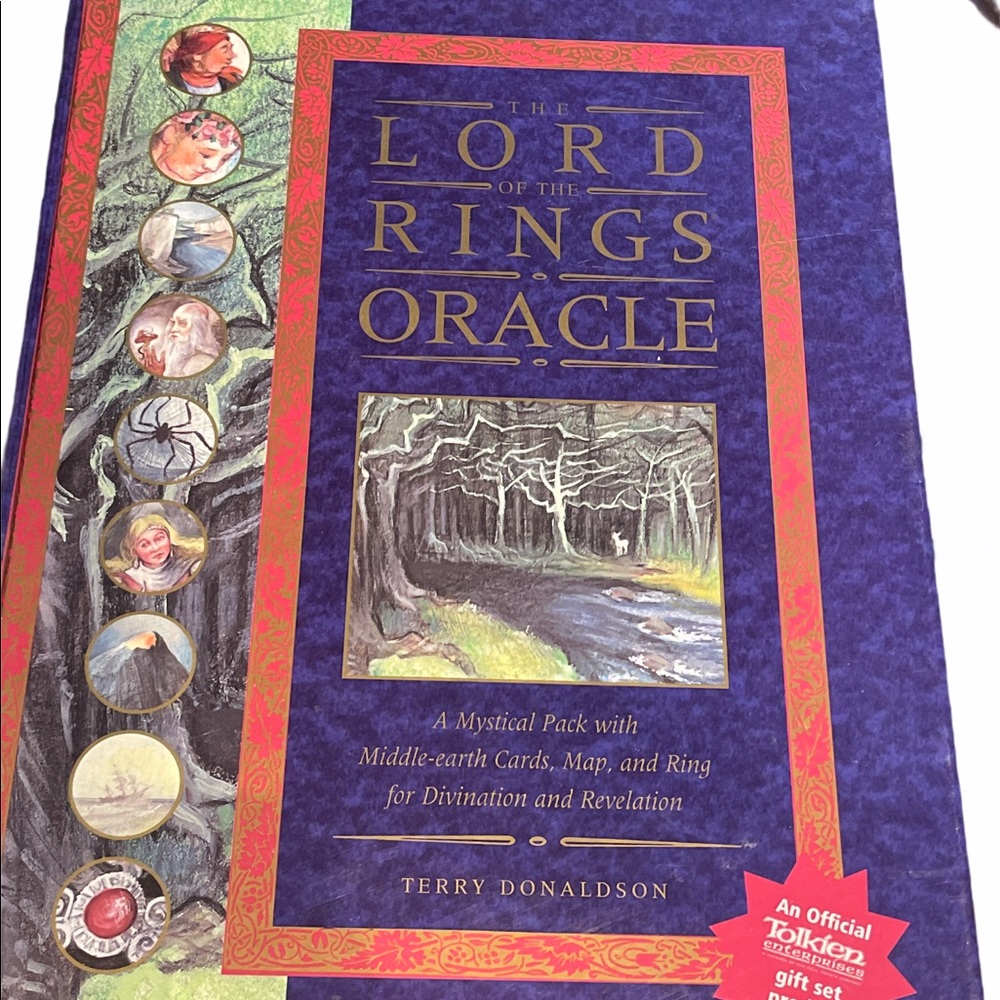 Lord of the Rings Book & Cards Oracle Divination
